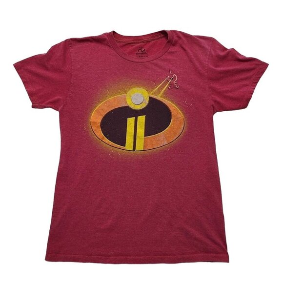 Disney Other - Disney Pixar Incredibles 2 Graphic T-Shirt Kids S Red Short Sleeve Jack Jack